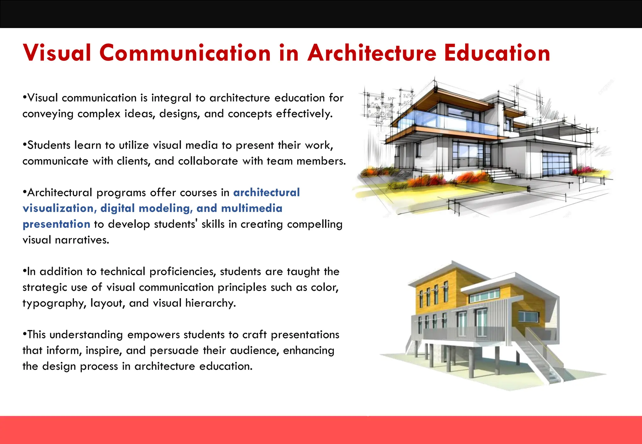 VISUAL COMMUNICATION in architecture communication | PDF