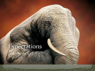 • Expectation
Guido Daniele
 