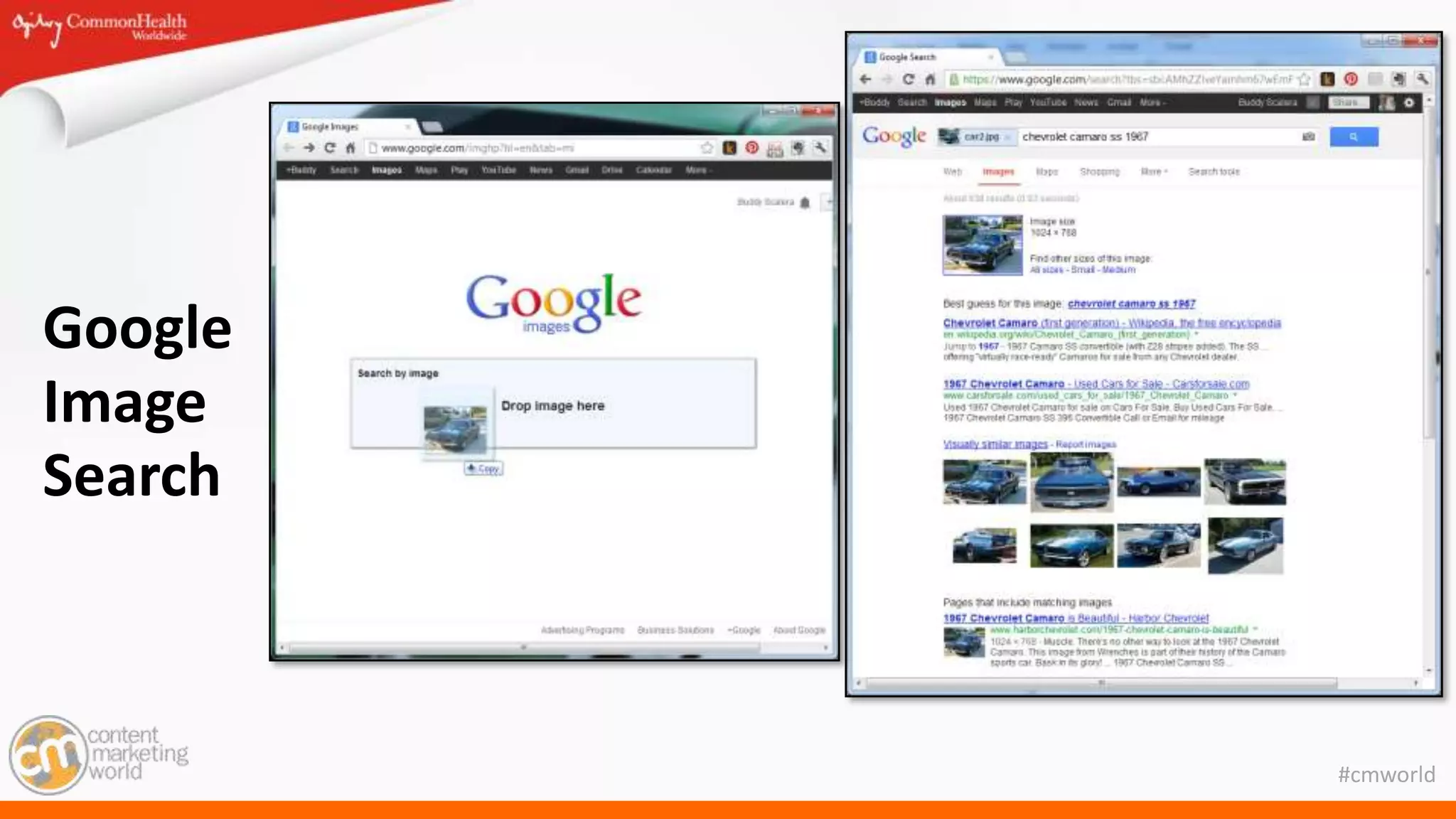 #cmworld
Google
Image
Search
 