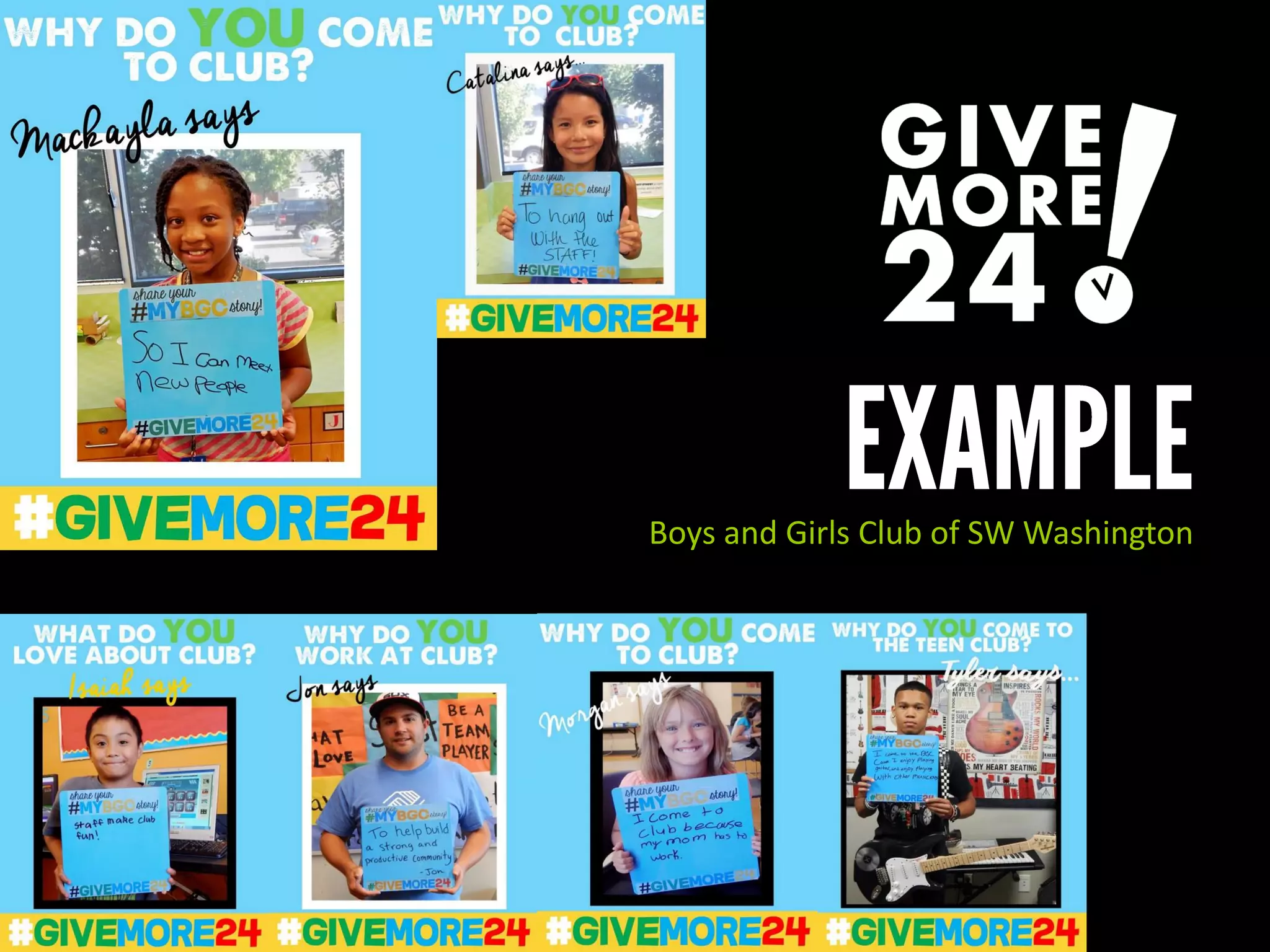 Boys and Girls Club of SW Washington
 