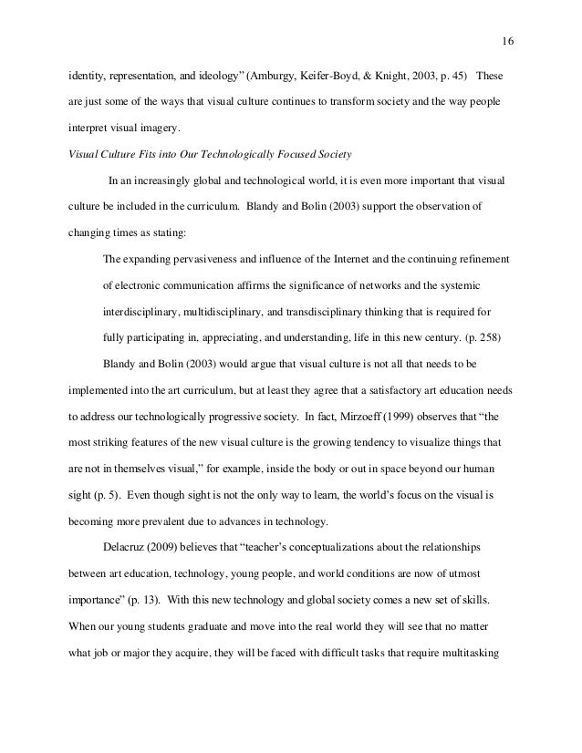 Art essays year 13