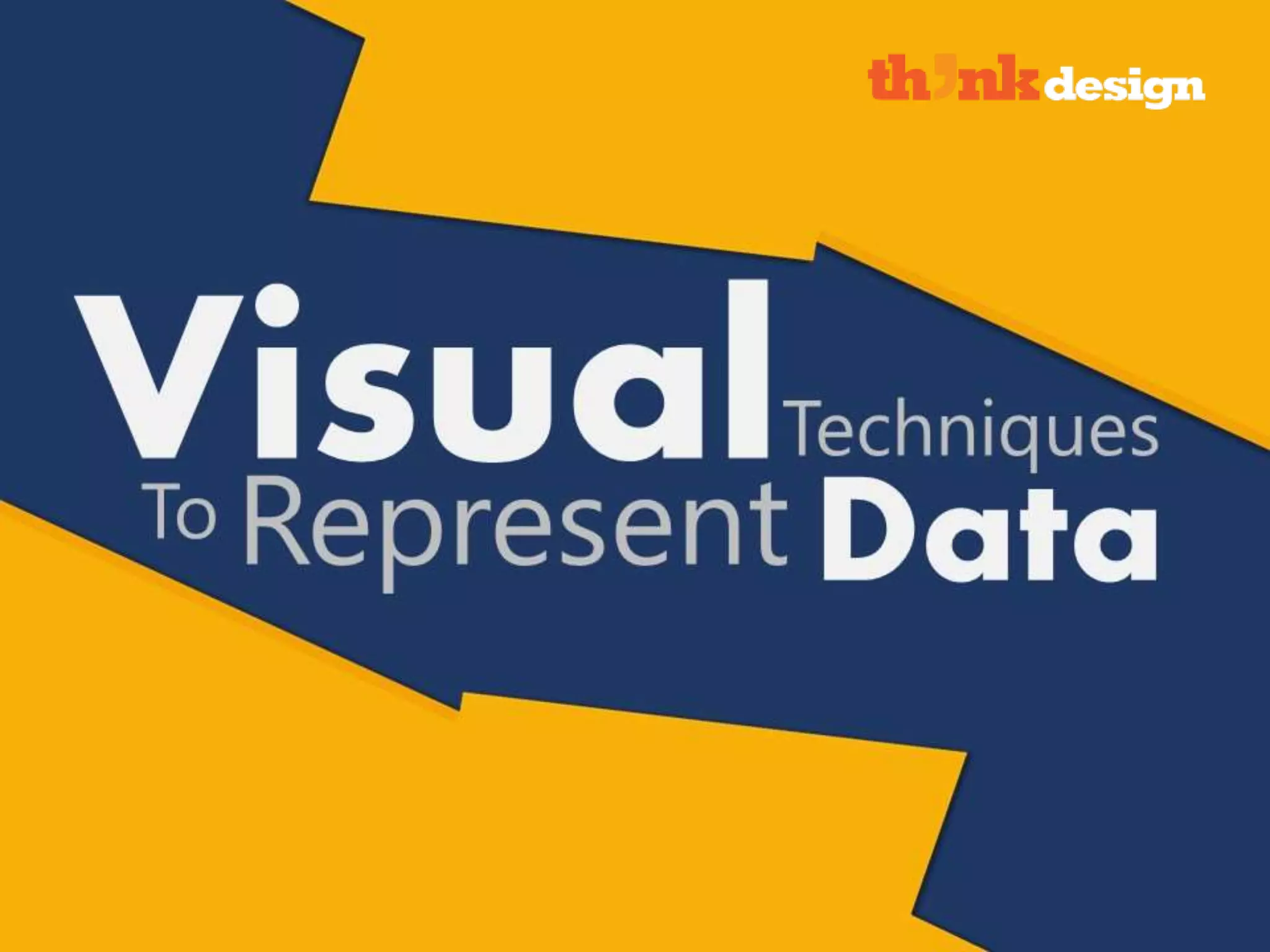 Visual techniques To Represent Data
 