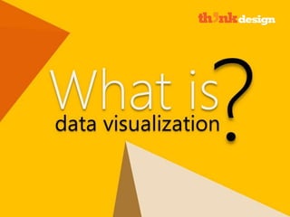 What is data visualization?
 