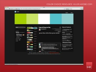 color choice resource: kuler.adobe.com
 