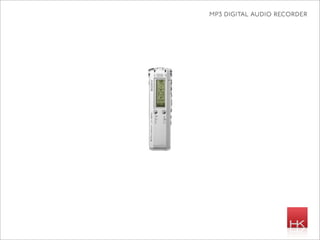 mp3 digital audio recorder
 