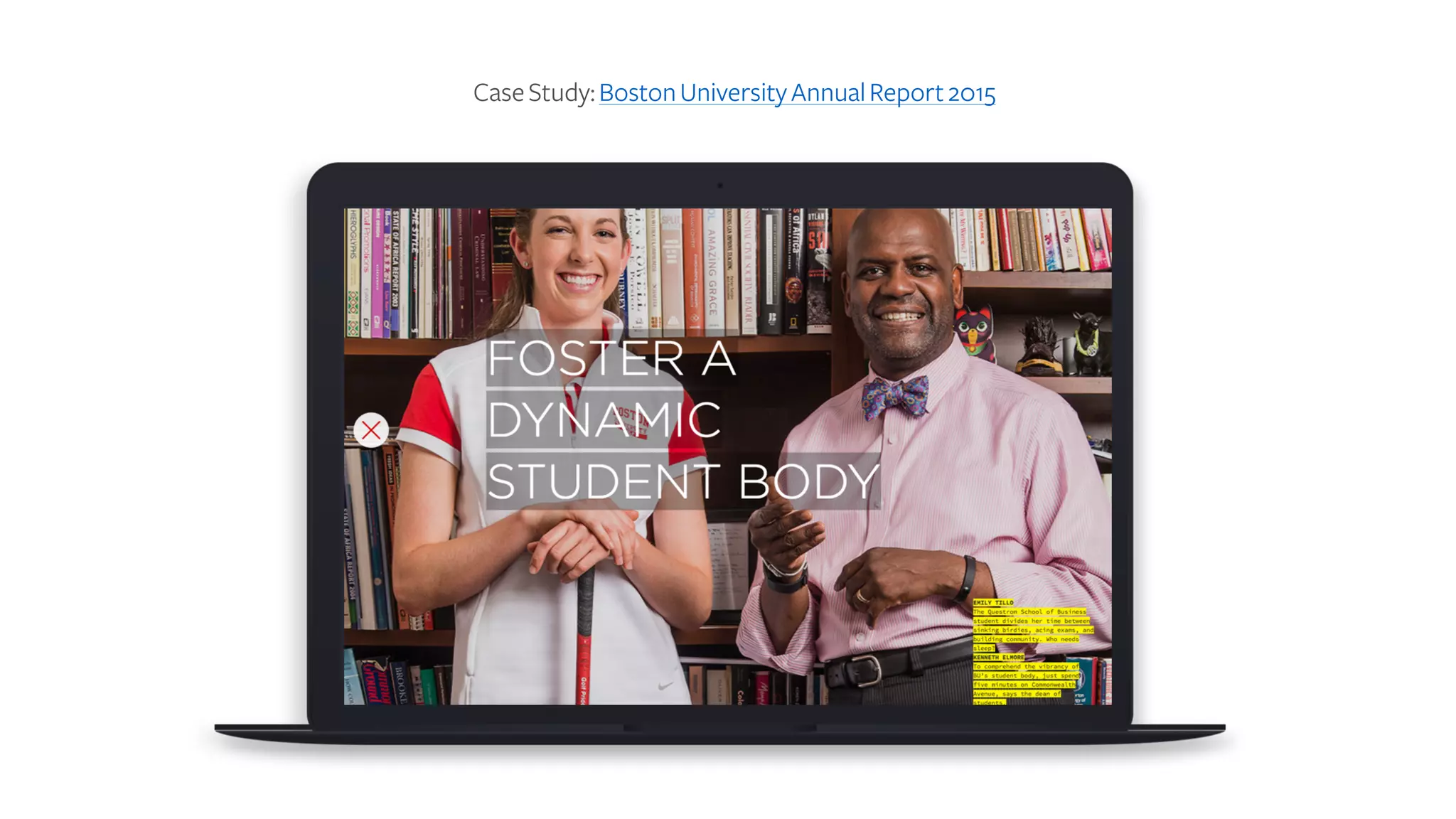 CaseStudy:BostonUniversityAnnualReport2015
 