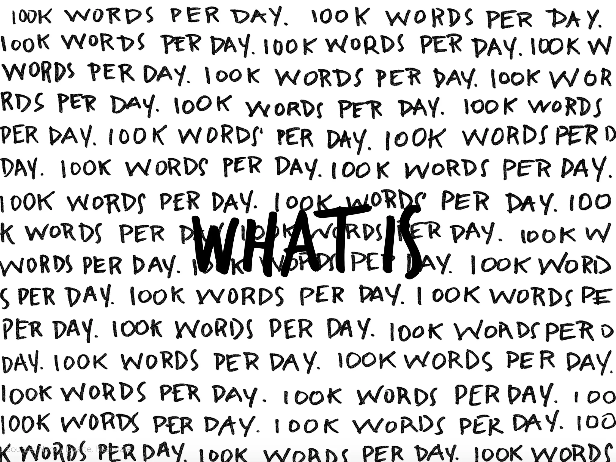 What is
Source: Nancy Duarte, Resonate
 