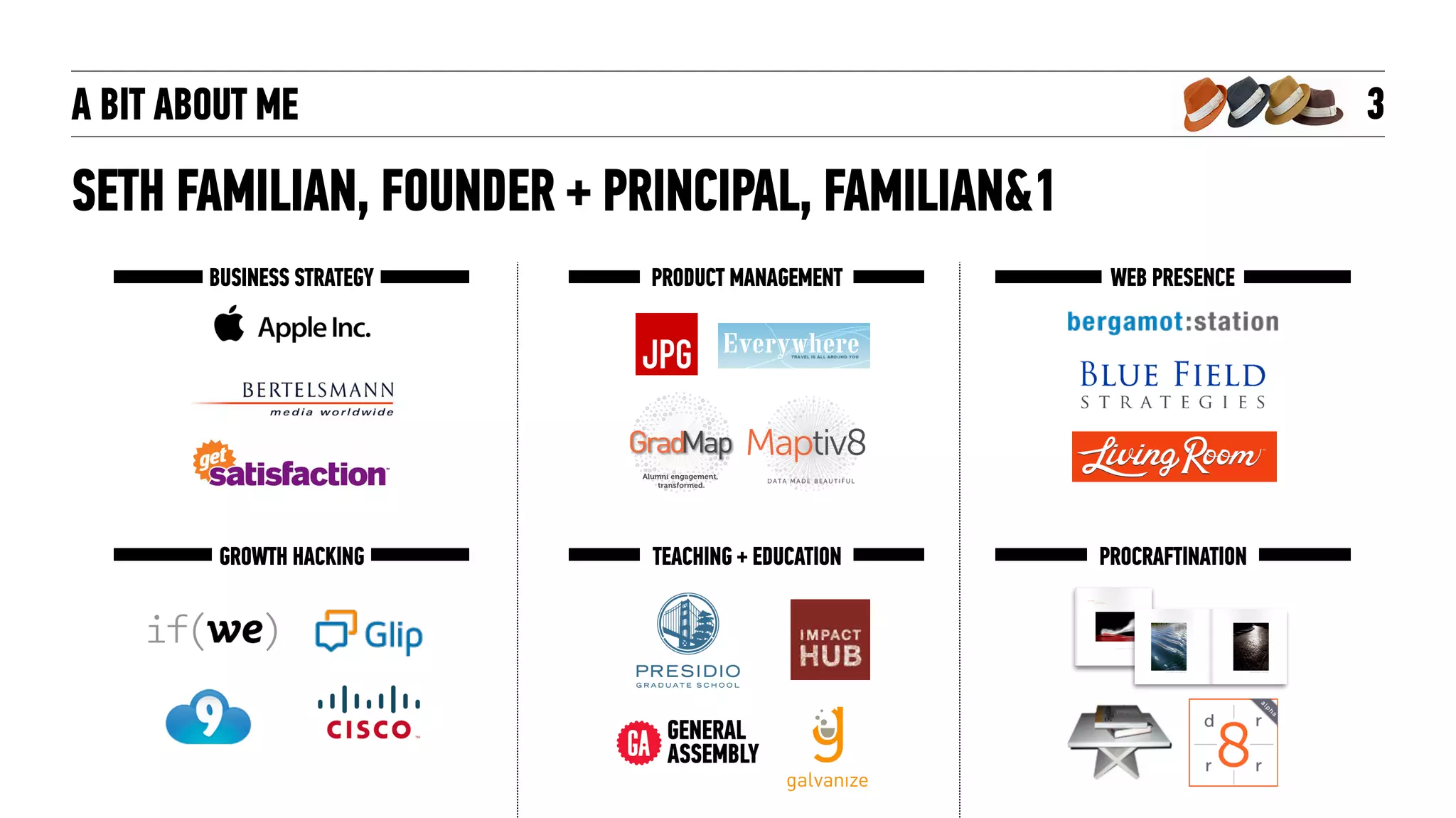 AGENDA 3
BUILDING BEAUTIFUL DATA TABLES
CREATING EFFECTIVE CHARTS
USING SPARKLINES
+ SMALL MULTIPLES
DATA STORYTELLING
TOOLS + TECHNIQUESINSIGHT- 
SCREENSHOT
2X2 MATRICES
SCROLLYTELLING
 