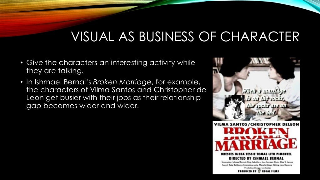 Visual Devices in Storytelling