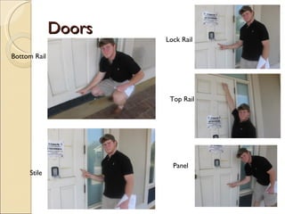 Doors Bottom Rail Stile Panel Top Rail Lock Rail 