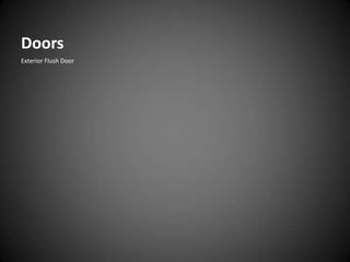 visual dictionary- cavitywall