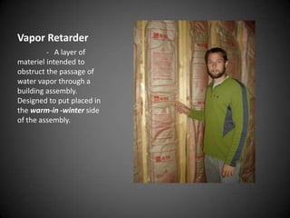 visual dictionary- cavitywall