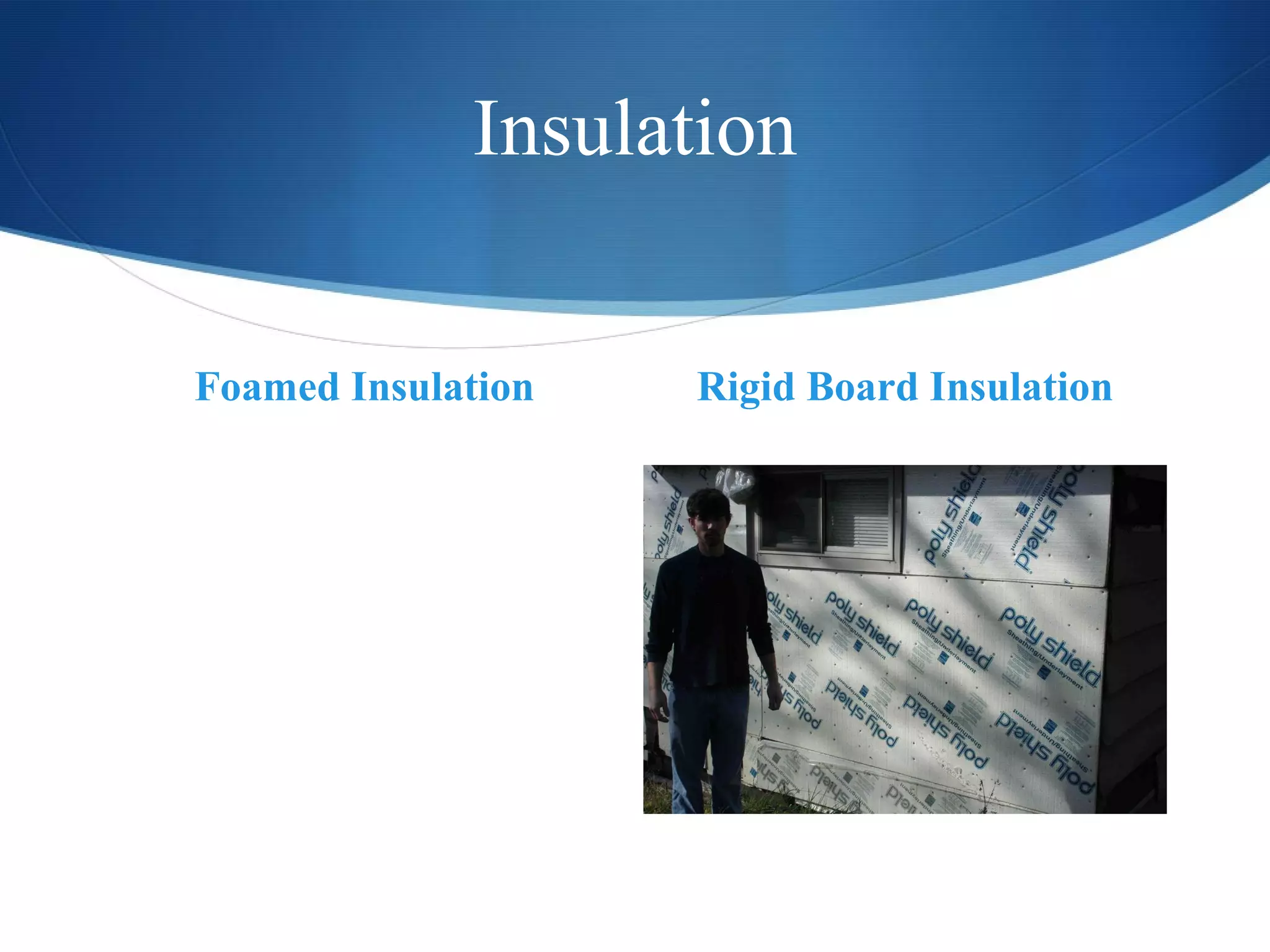 Insulation Foamed Insulation Rigid Board Insulation 