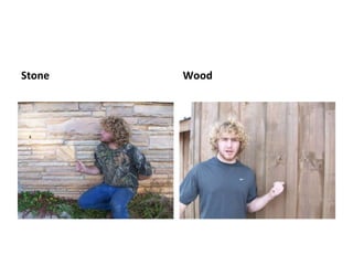 Stone Coursed Rubble Pattern  Wood 