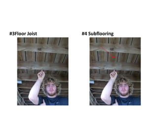 #3Floor Joist #4 Subflooring 