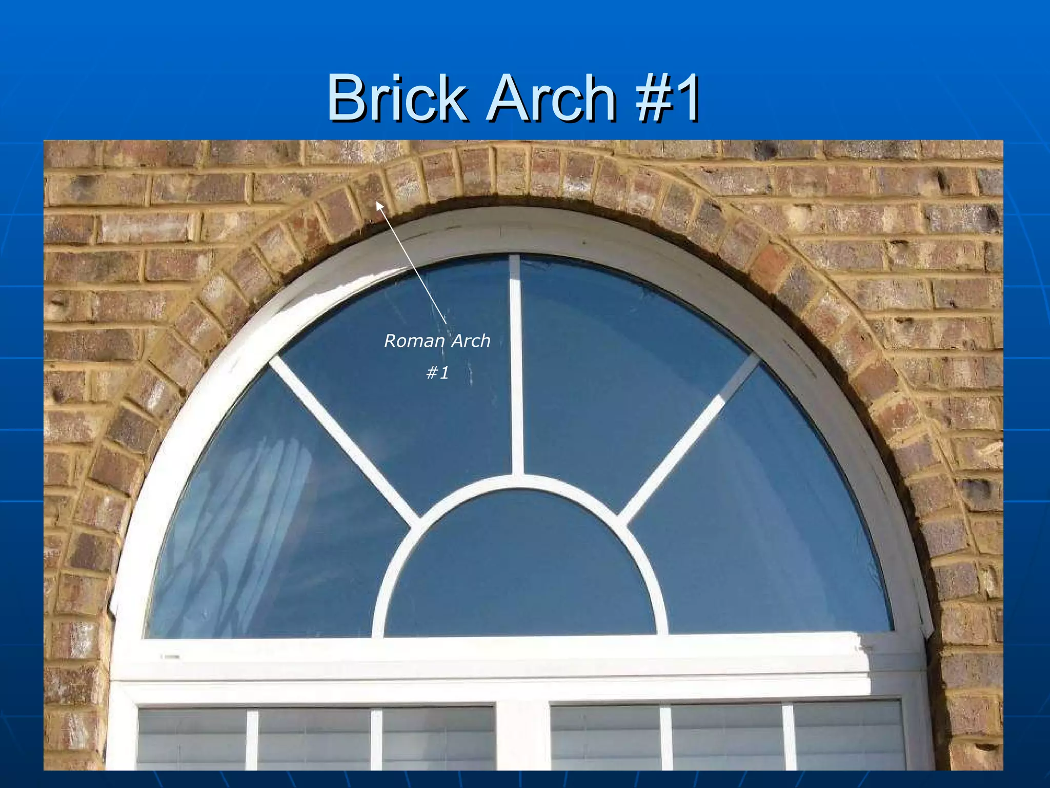 Brick Arch #1  Roman Arch #1 