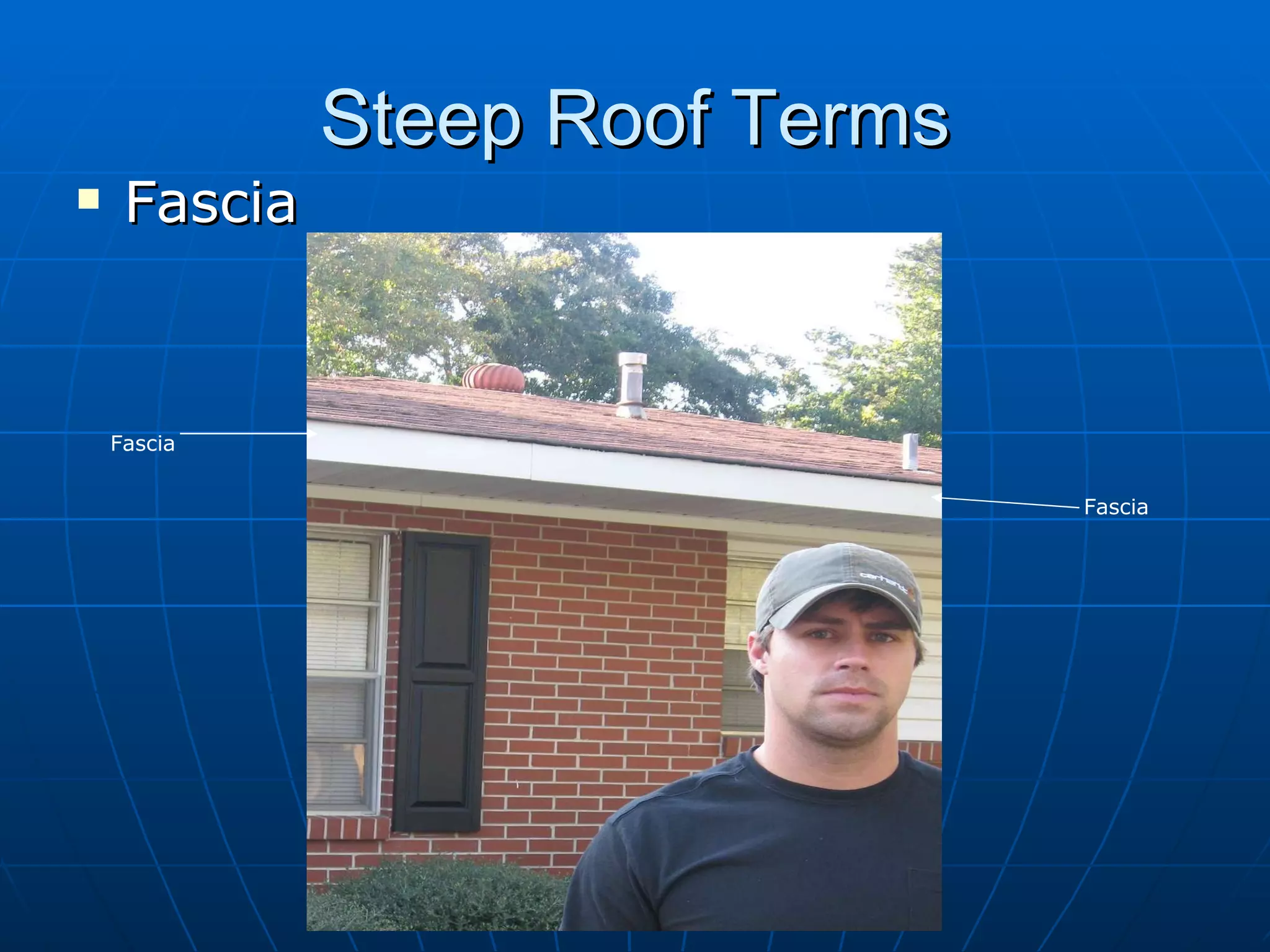 Steep Roof Terms Fascia Fascia Fascia 
