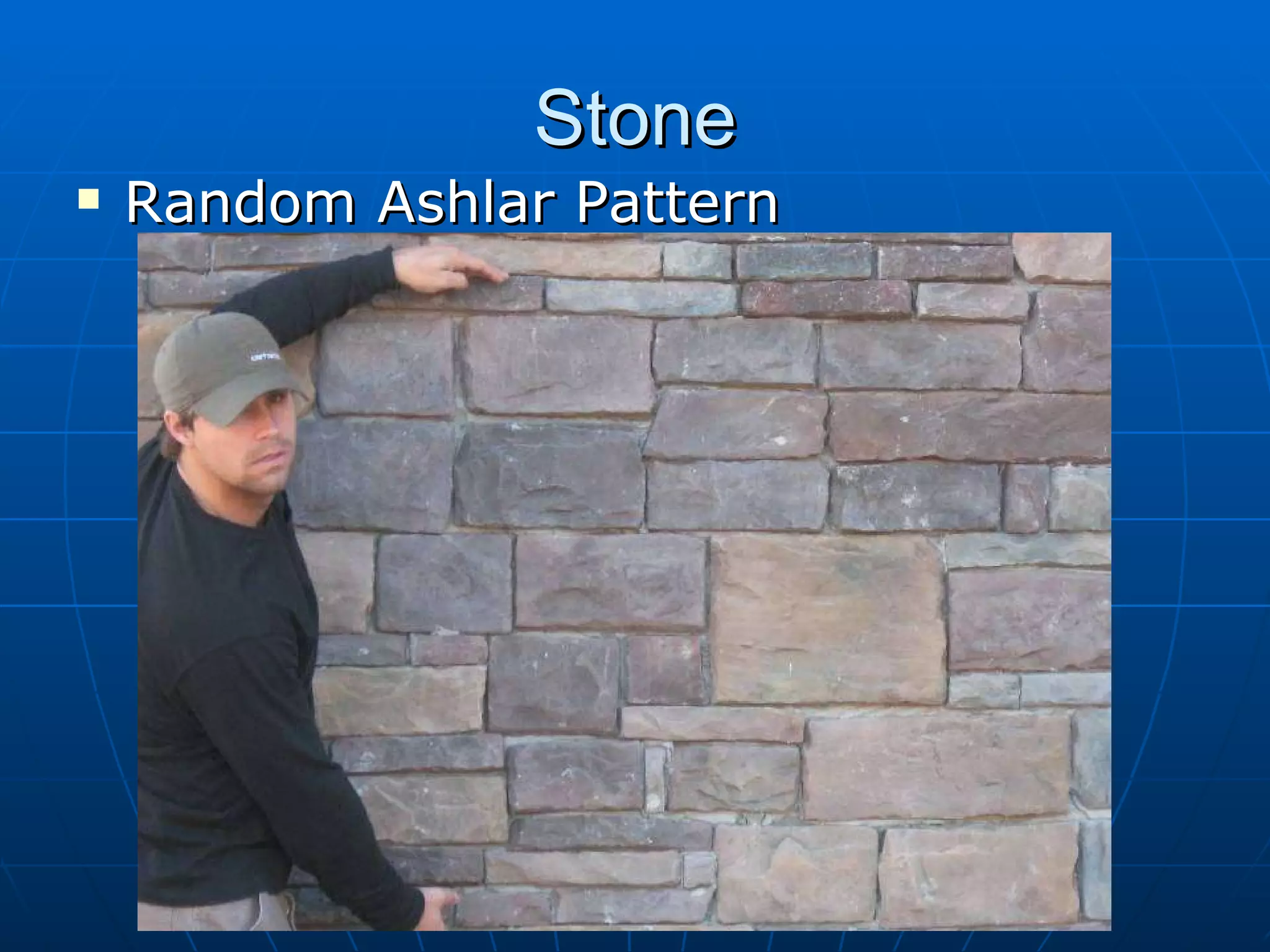 Stone Random Ashlar Pattern 