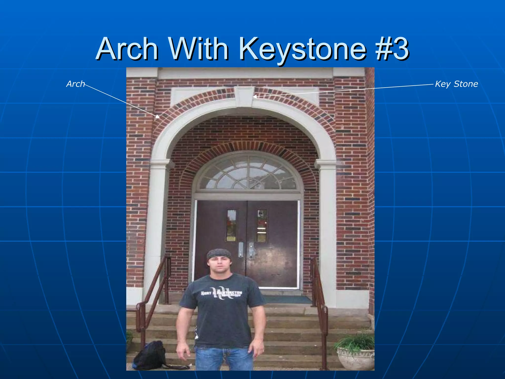 Arch With Keystone #3 Arch Key Stone 
