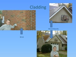 CladdingWood BoardsBrick