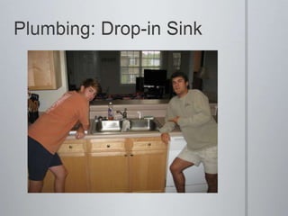 Plumbing: Drop-in Sink