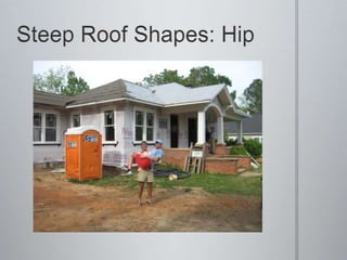Steep Roof Shapes: Hip