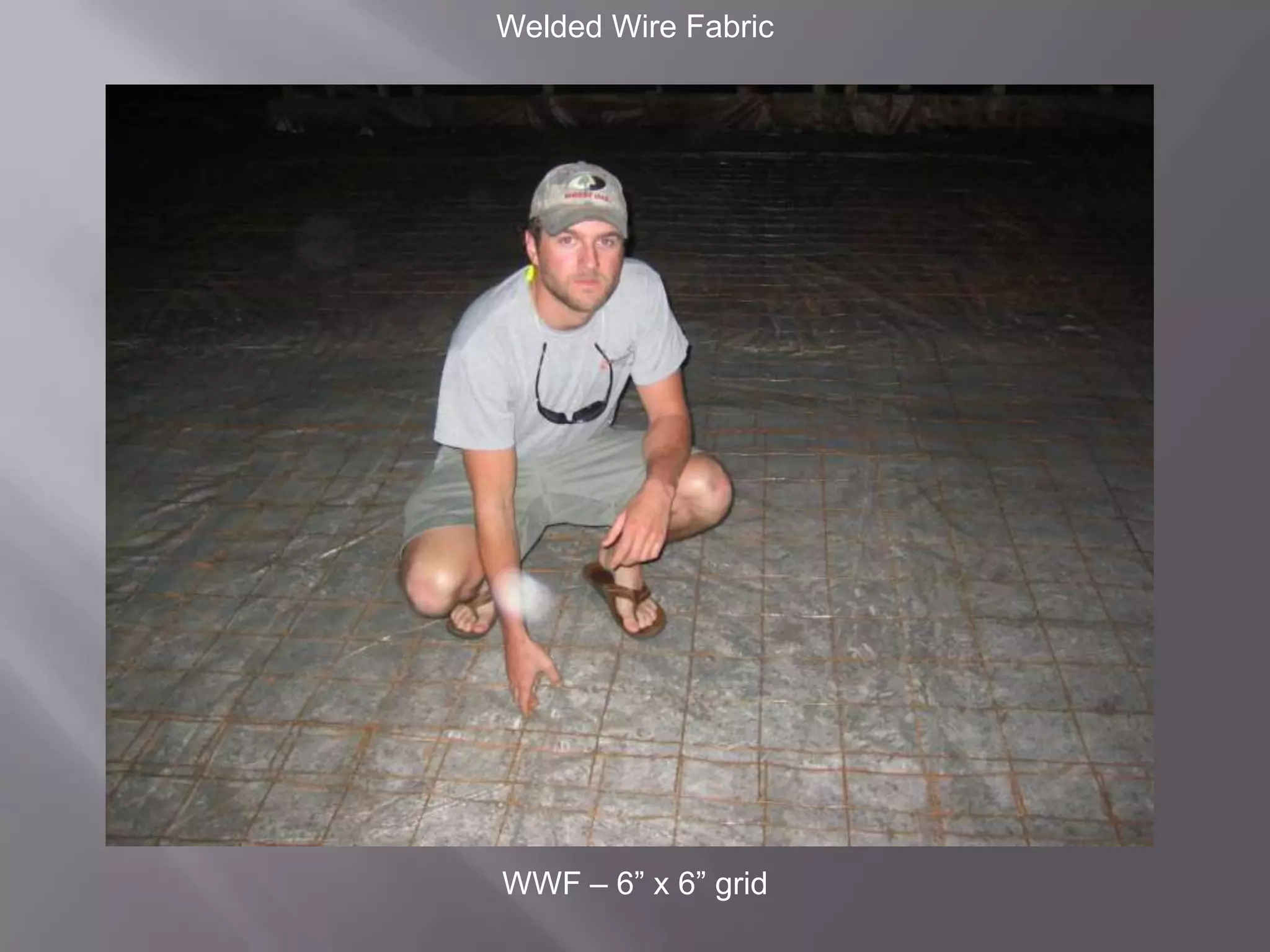 Welded Wire FabricWWF – 6” x 6” grid