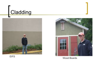 Cladding EIFS Wood Boards 
