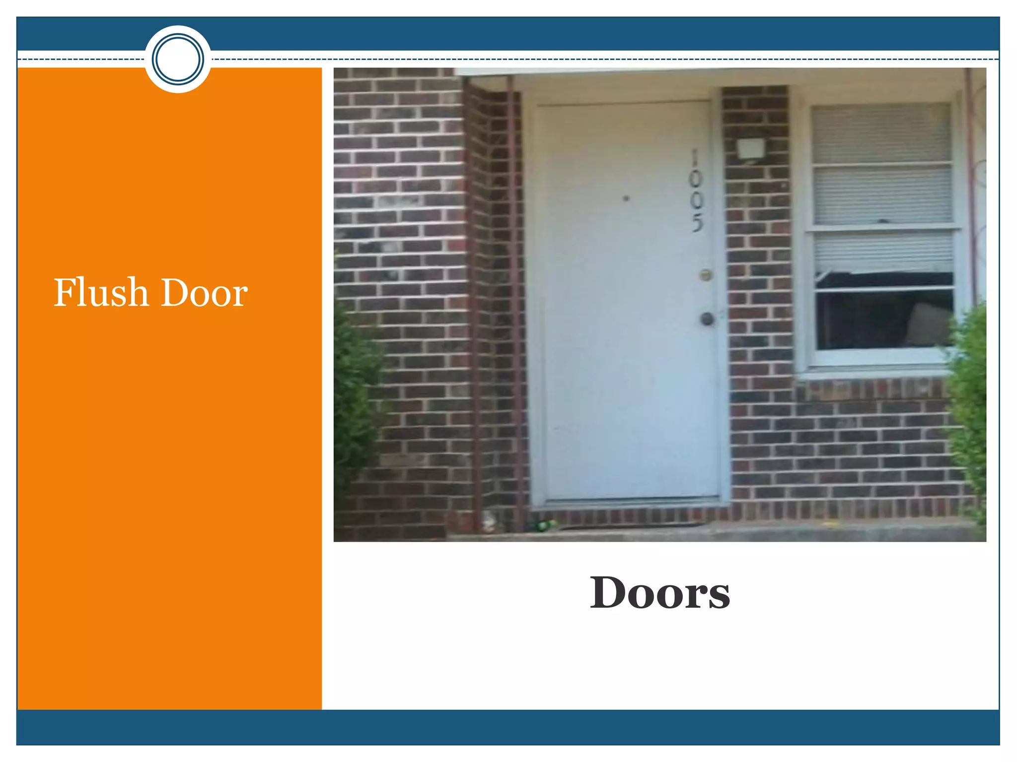 DoorsFlush Door