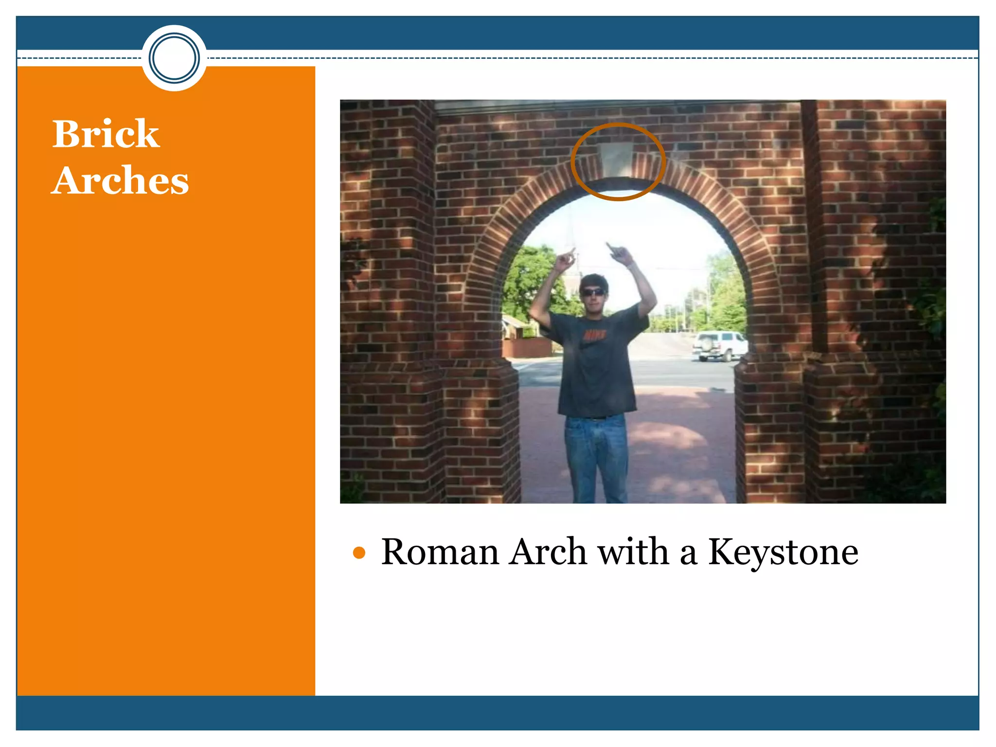 Brick ArchesRoman Arch with a Keystone