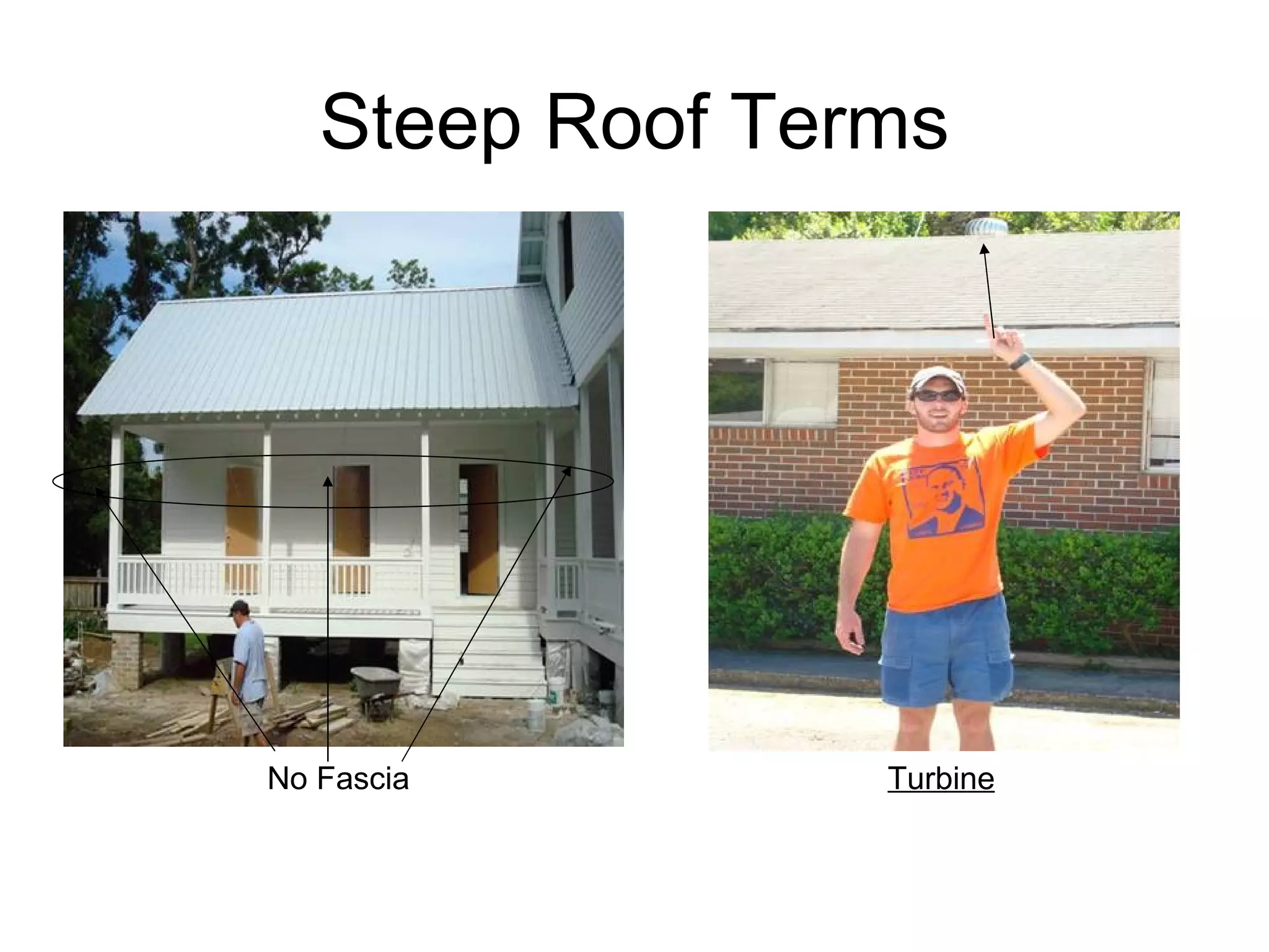Steep Roof Terms No Fascia Turbine 