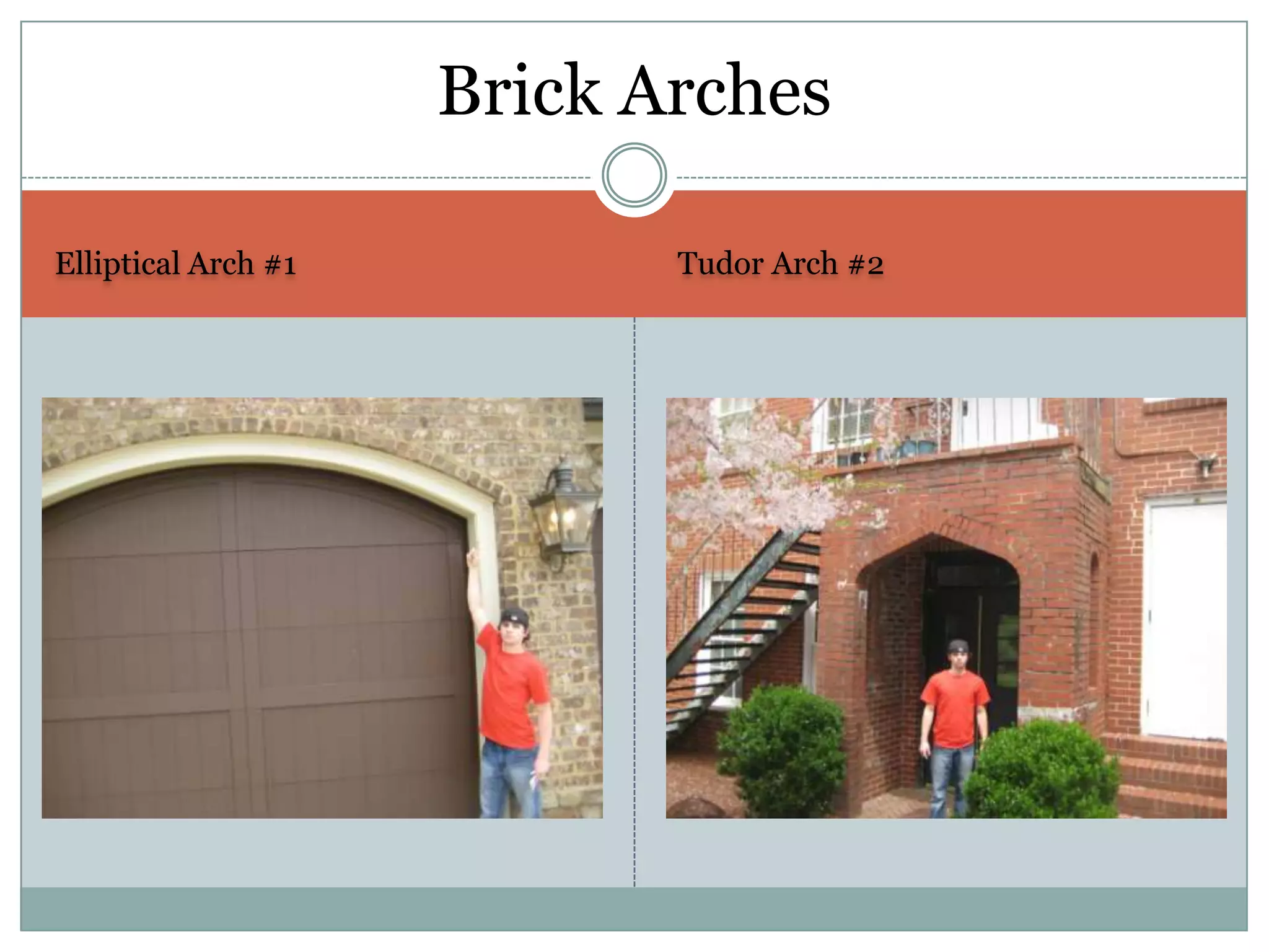 Elliptical Arch #1Tudor Arch #2Brick Arches