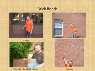 Brick BondsSailorStretcher Rowlock (Shiner)Soldier