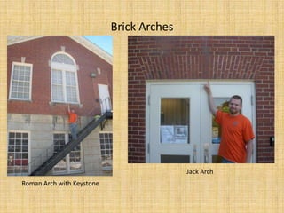 Brick ArchesJack ArchRoman Arch with Keystone