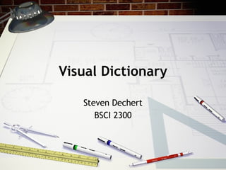 Visual Dictionary Steven Dechert BSCI 2300 