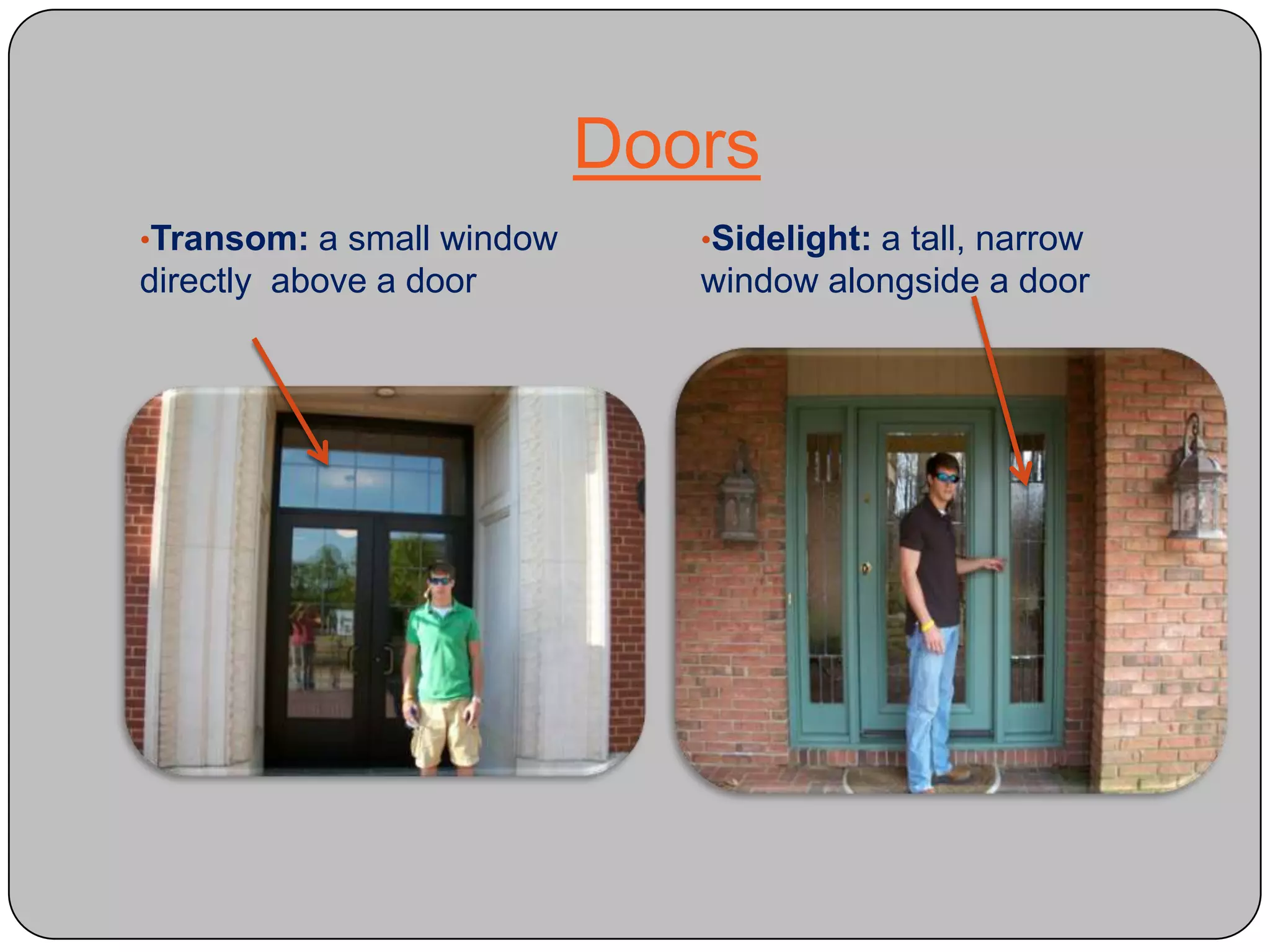 DoorsFlush DoorDoorsPanel Door:PanelStileTop RailLock RailBottom Rail