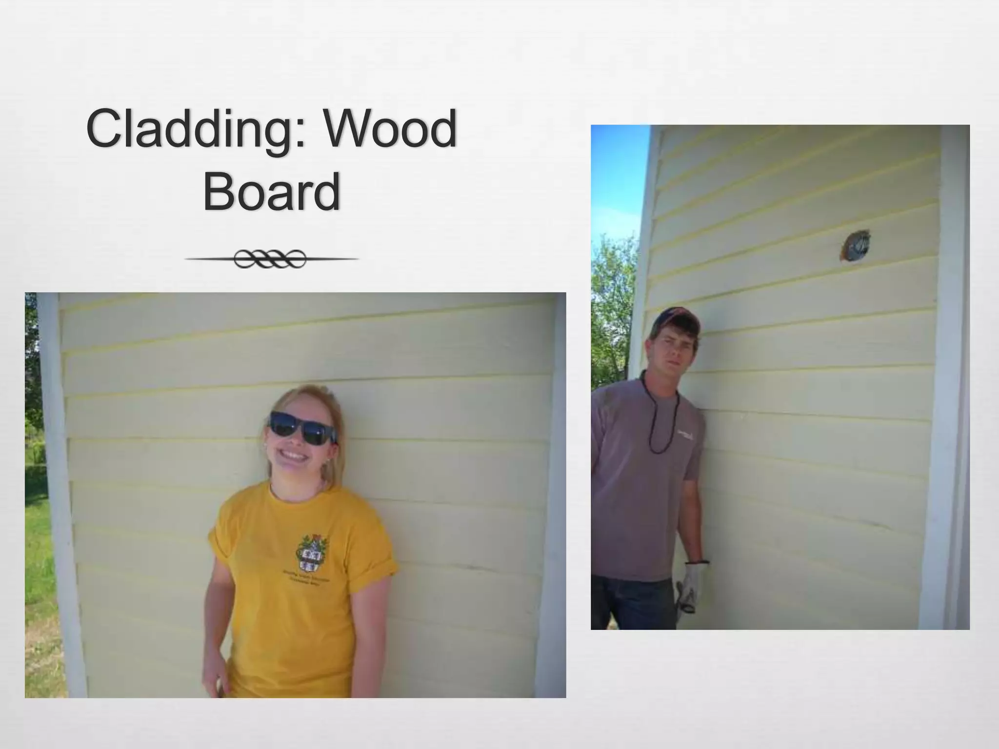 Cladding: Wood Board