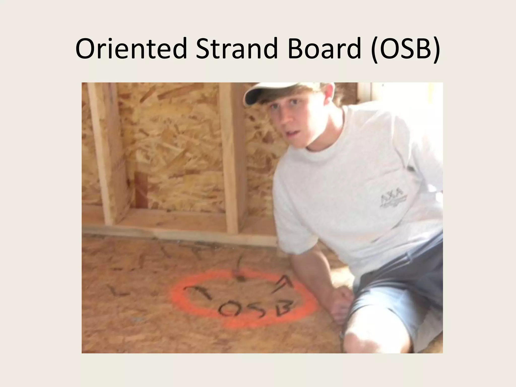Oriented Strand Board (OSB)
