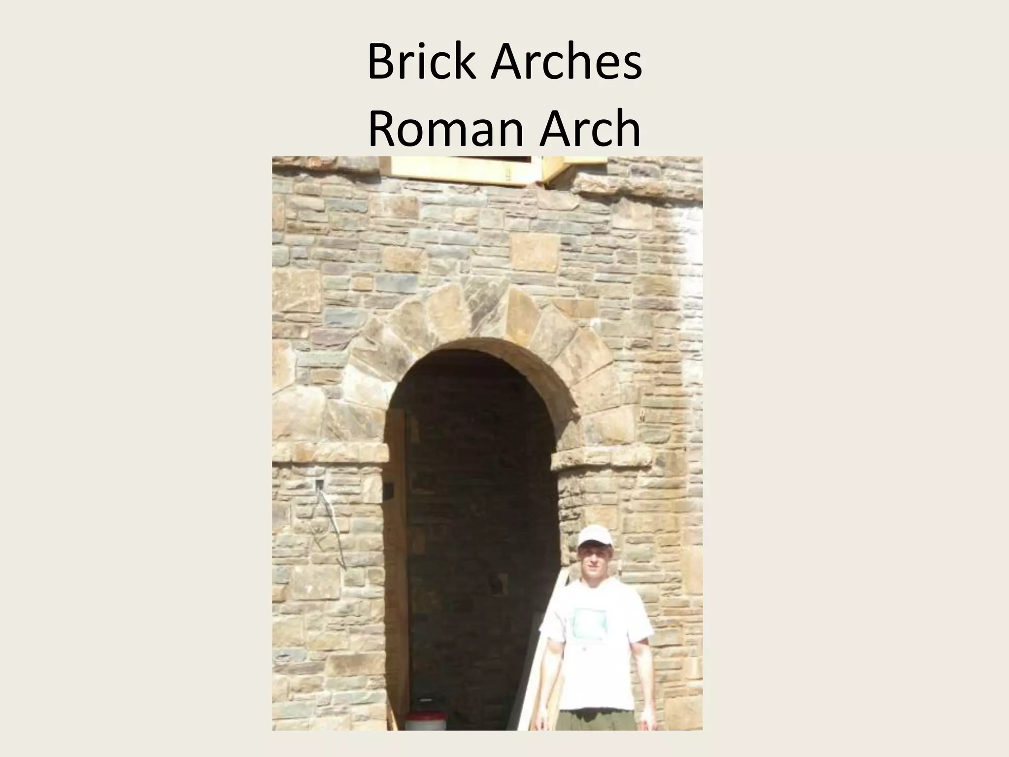 Brick ArchesRoman Arch