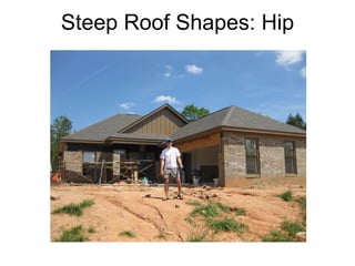 Steep Roof Shapes: Hip 