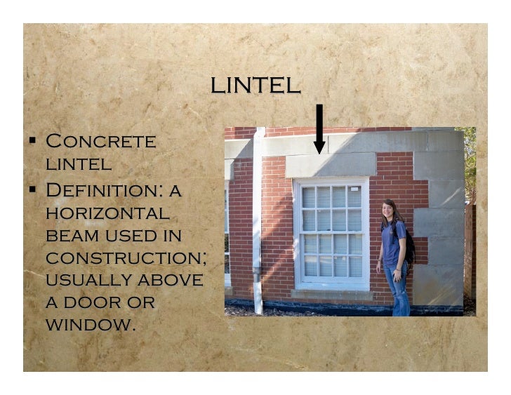 Door Lintel Define & Lintel