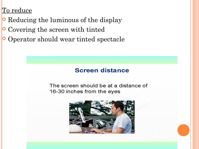 Visual display unit | PPT | Eye and Vision Conditions | Diseases and ...