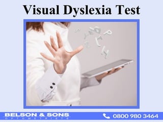 Visual Dyslexia Test | PPT