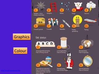Visual elements of an infographic | PPTX