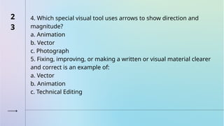 visual elements - graphs, charts, tables | PPTX