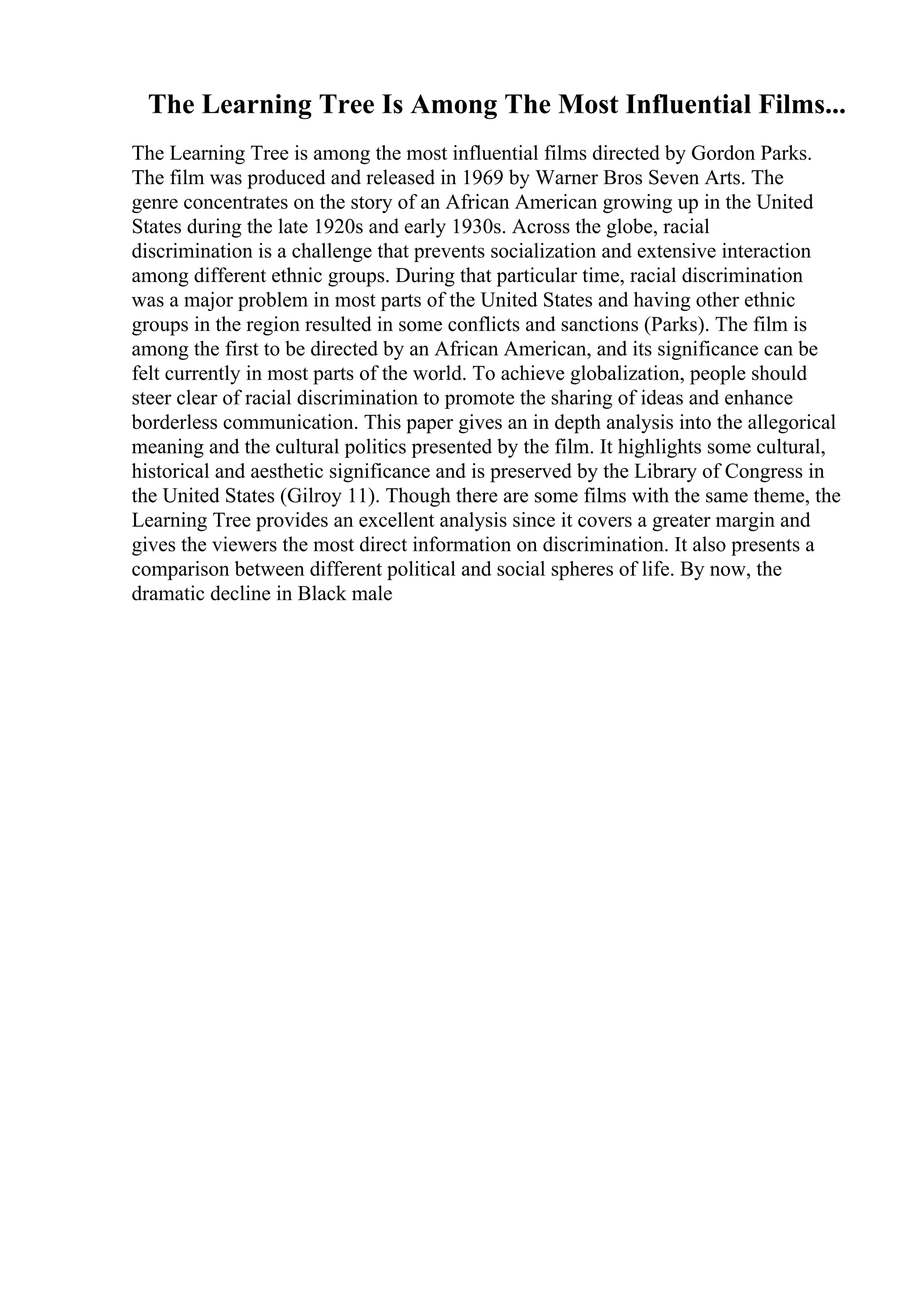 Visual Essay Example | PDF