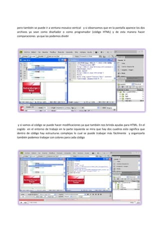 Visuales y programacion