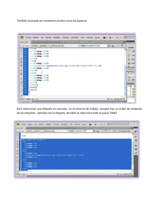 Visuales y programacion