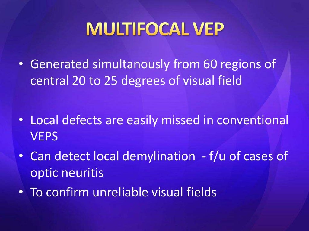 Visual evoked potential