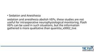 Comprehensive Overview of Visual Evoked Potentials in Neurology | PPTX